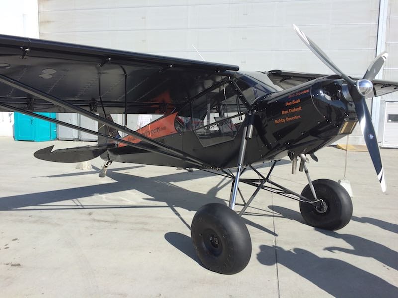 Bob Breeden's heavily-modified Super Cub at the Great Alaska Aviation Gathering.
