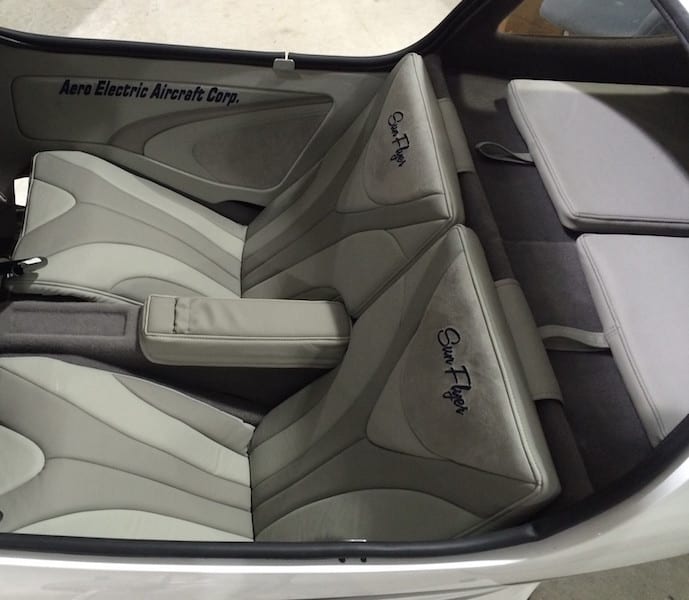 Sun Flyer POC Prototype interior 2 seats