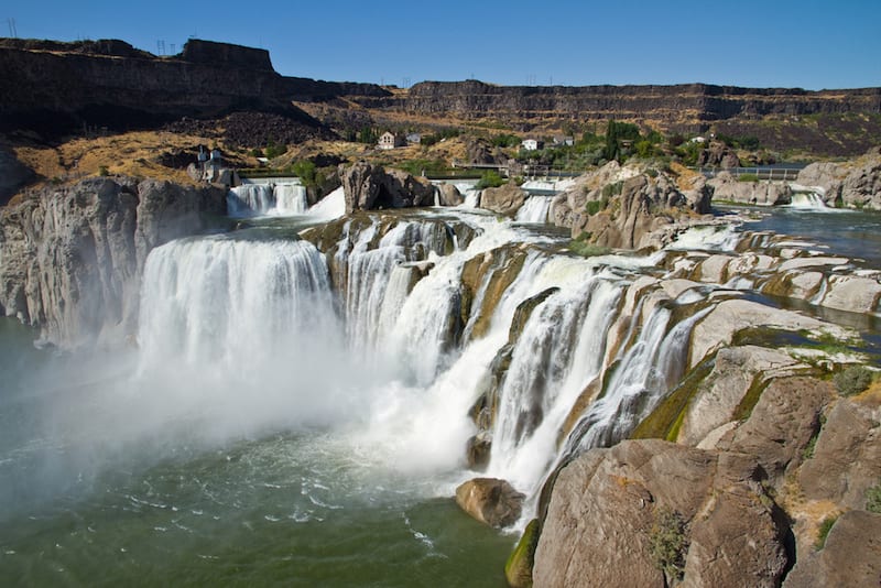 Shoshone Falls on the Snake River, near Twin Falls, Idaho