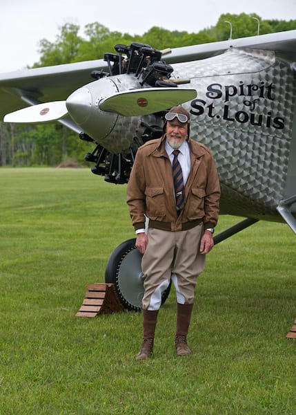 Ken Cassens builder and pilot of  the Spirit