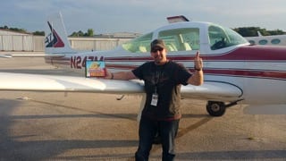 John Secord_M200C_Race-47-winner-plane_2016 Sunshine 400