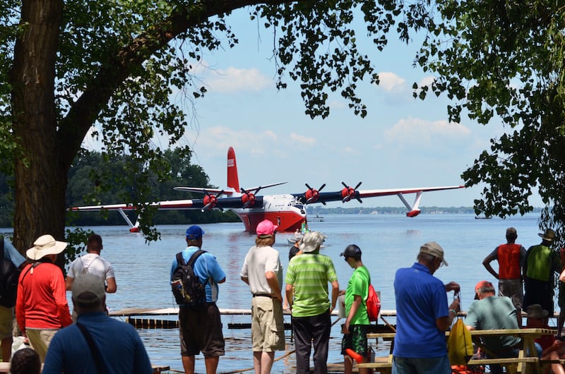 Martin Mars at Seaplane base