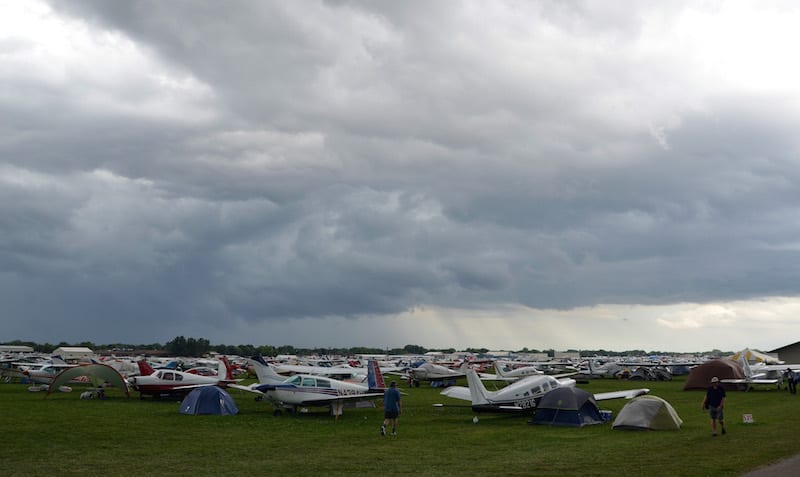 Thunderstorm rolling in
