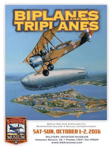 WWI airshow poster
