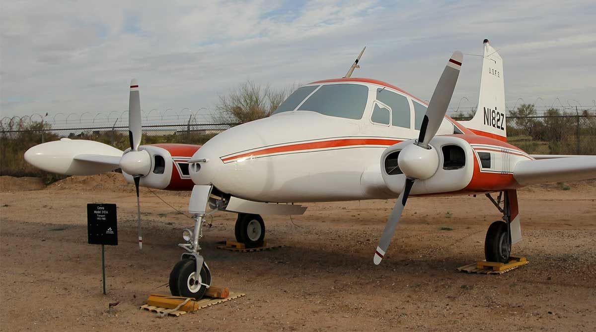 Cessna 310A at the Pima Air Museum