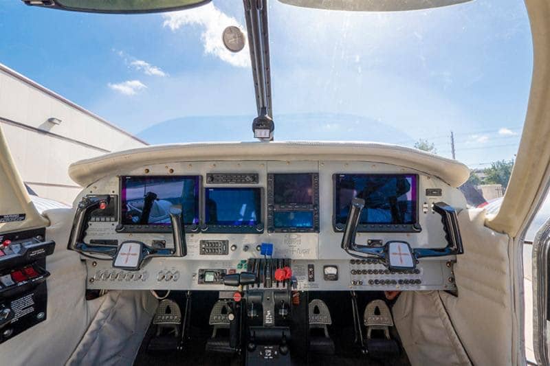 Dynon Avionics Piper Seneca panel