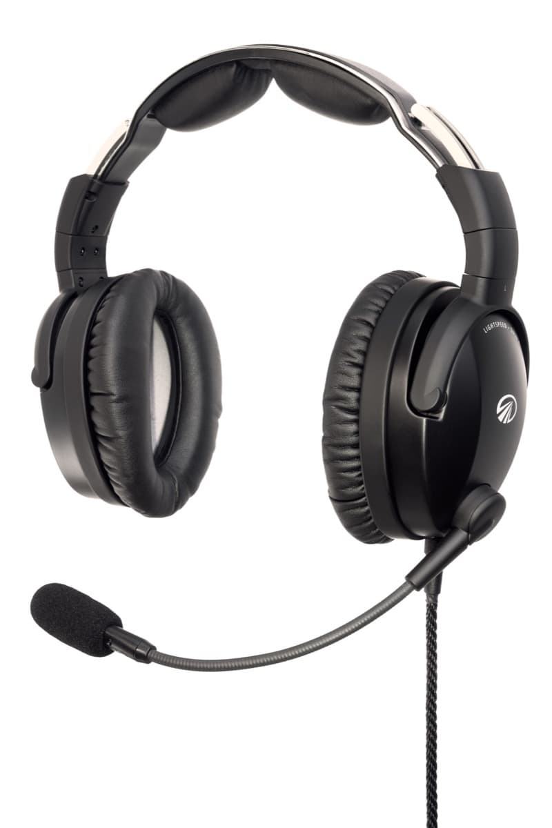 Lightspeed・ZULU aviation Headset lightspeed_delta_zulu_main_whi