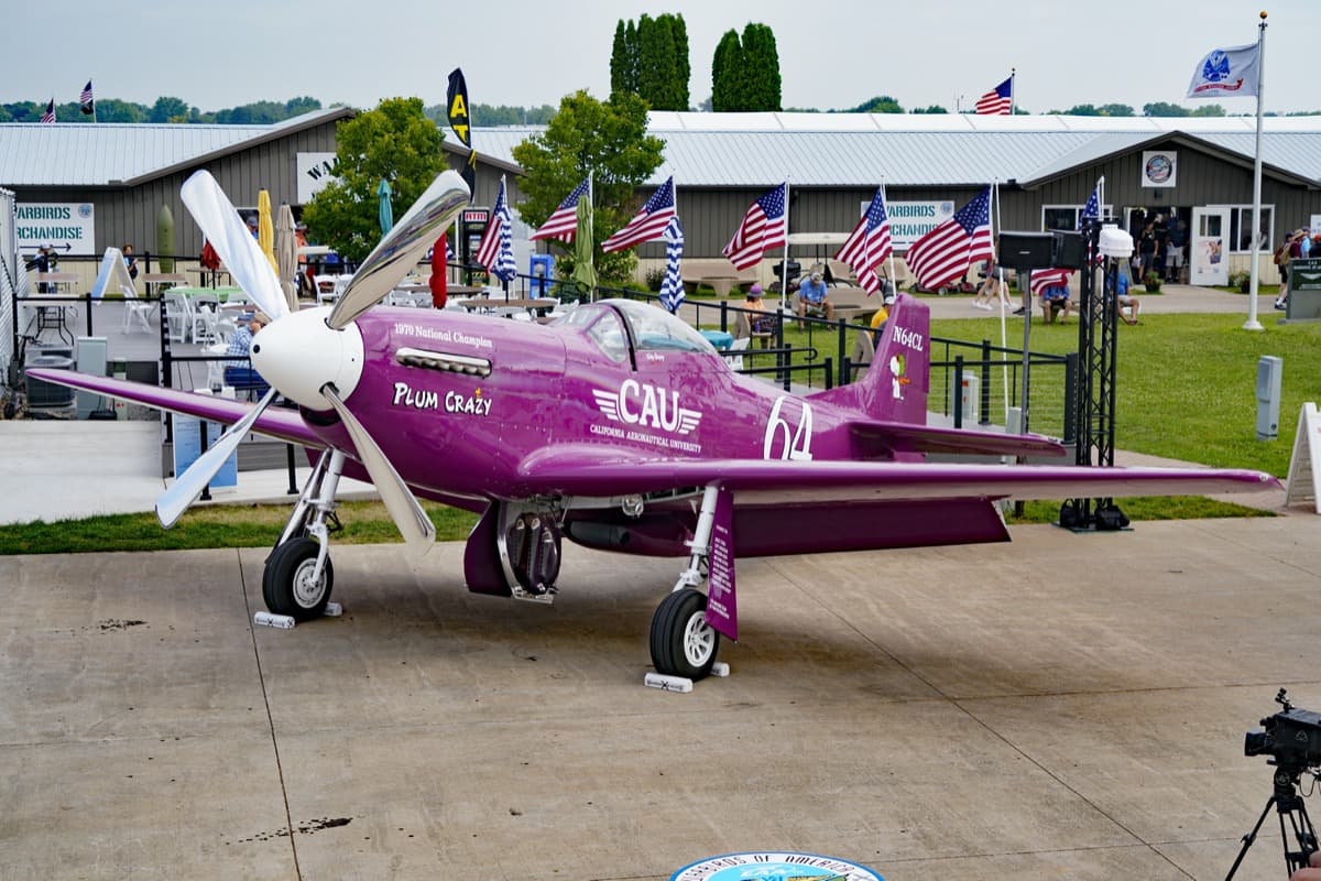 Horse race in the sky: Mustang racers at AirVenture 2025 — General