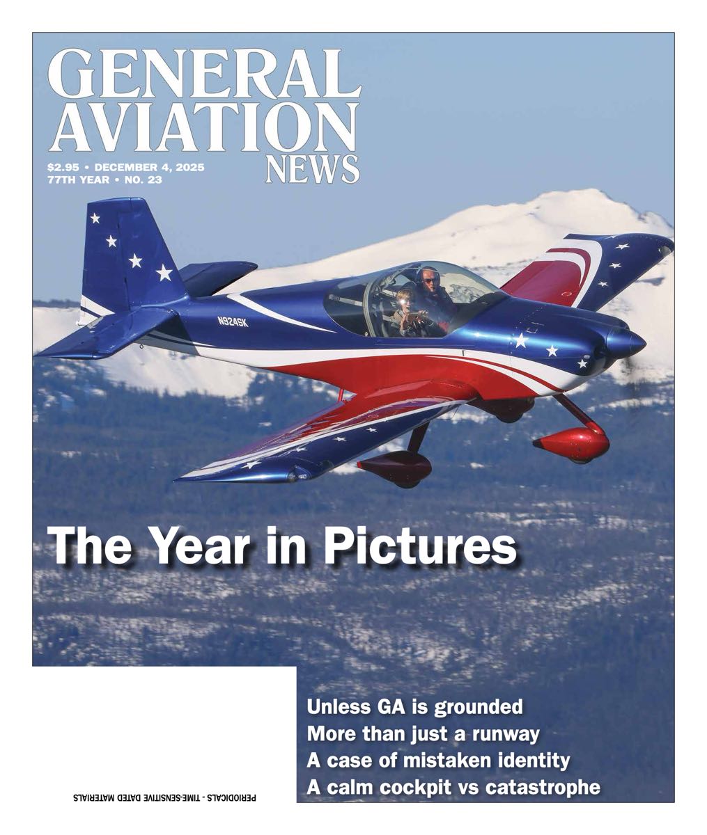 Cover of the December 4, 2025 edition of General Aviation News