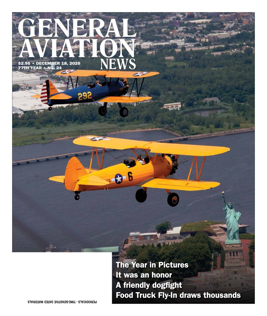 Cover of the December 18, 2025 edition of General Aviation News