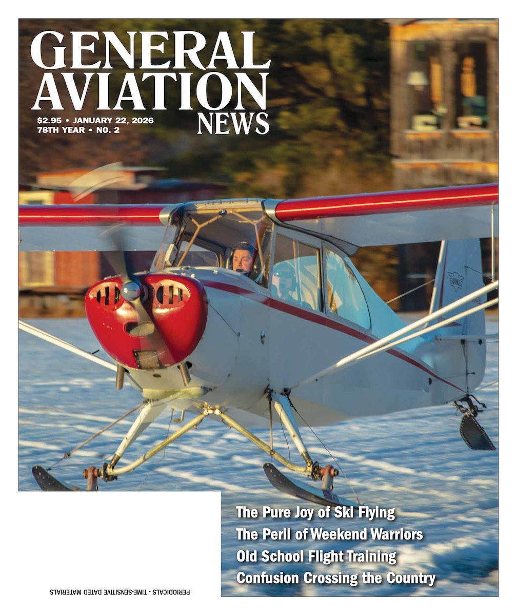 Cover of the January 22, 2026 edition of General Aviation News