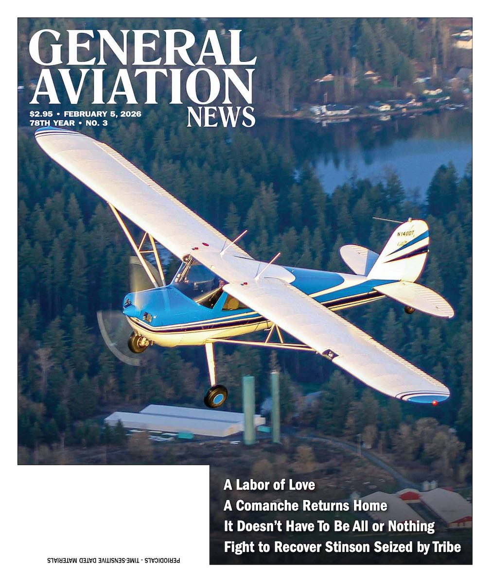 Cover of the February 5, 2026 edition of General Aviation News