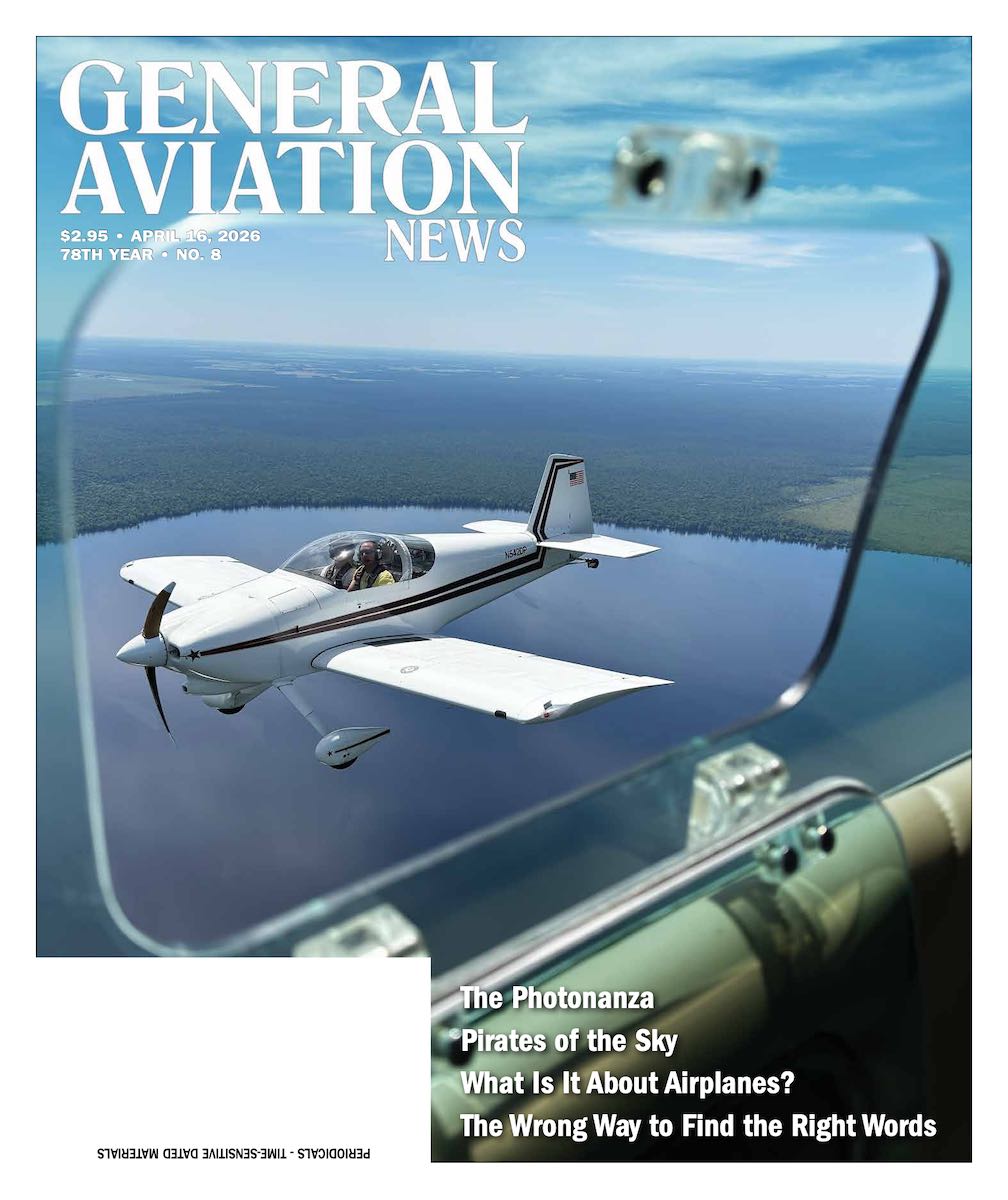 Cover of the April 16, 2026 edition of General Aviation News