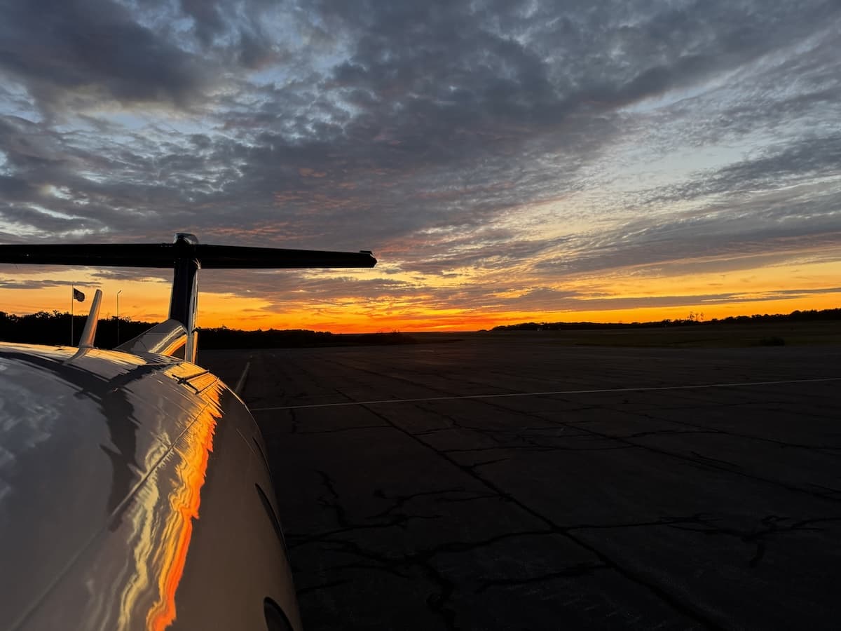 Pilatus PC-12 Dawn Patrol at Ingalls Field (KHSP)