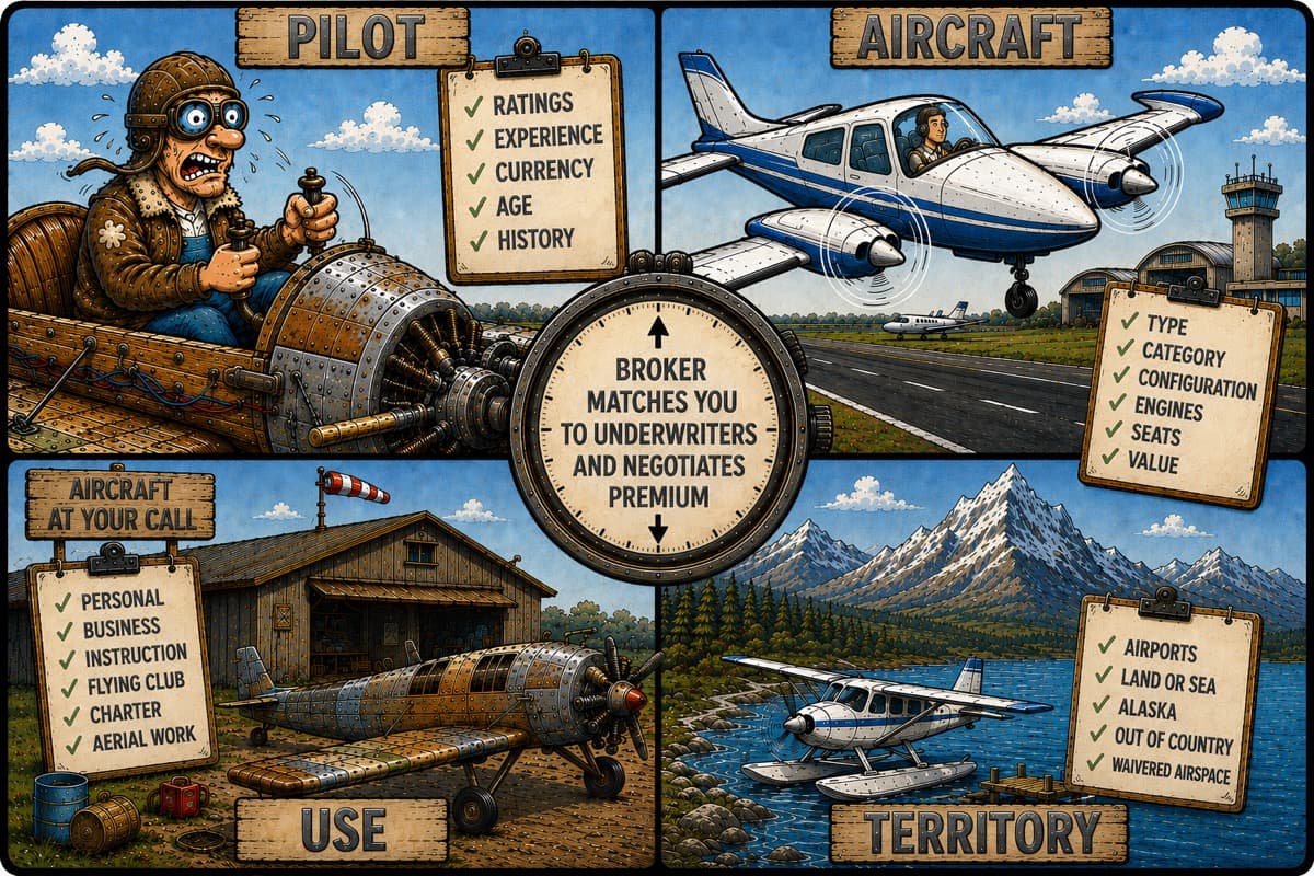 Aviation Insurance: How Underwriters Evaluate Pilot Risk