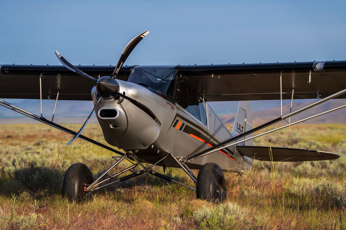 CubCrafters Carbon Cub ULT turboprop backcountry aircraft on the ground.