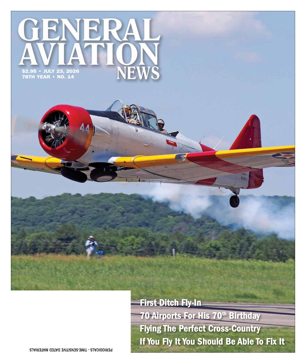 Cover of the July 23, 2026 edition of General Aviation News
