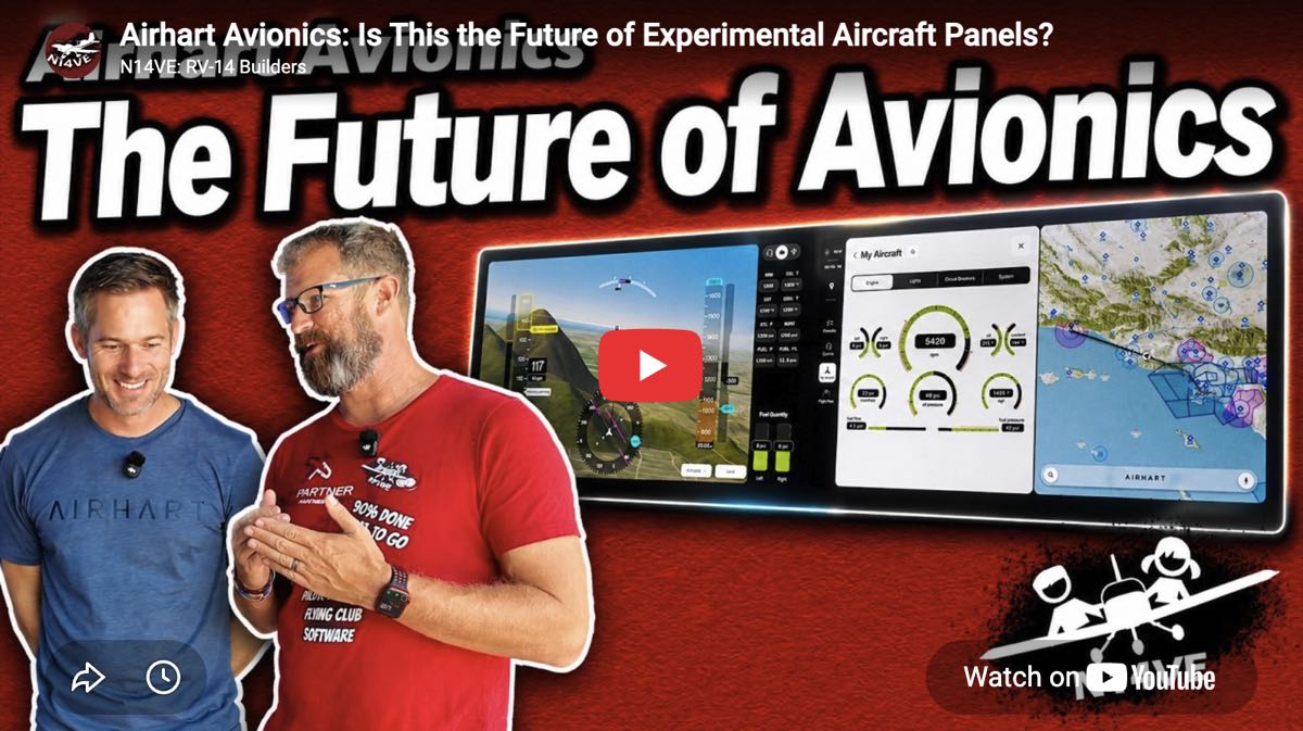 Ken VeArd interviews Nate Thuli from Airhart Avionics at OSH26.