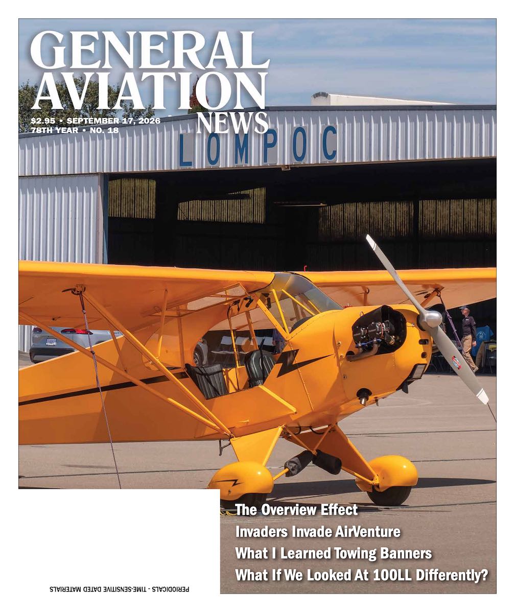 Cover of the September 17, 2026 edition of General Aviation News